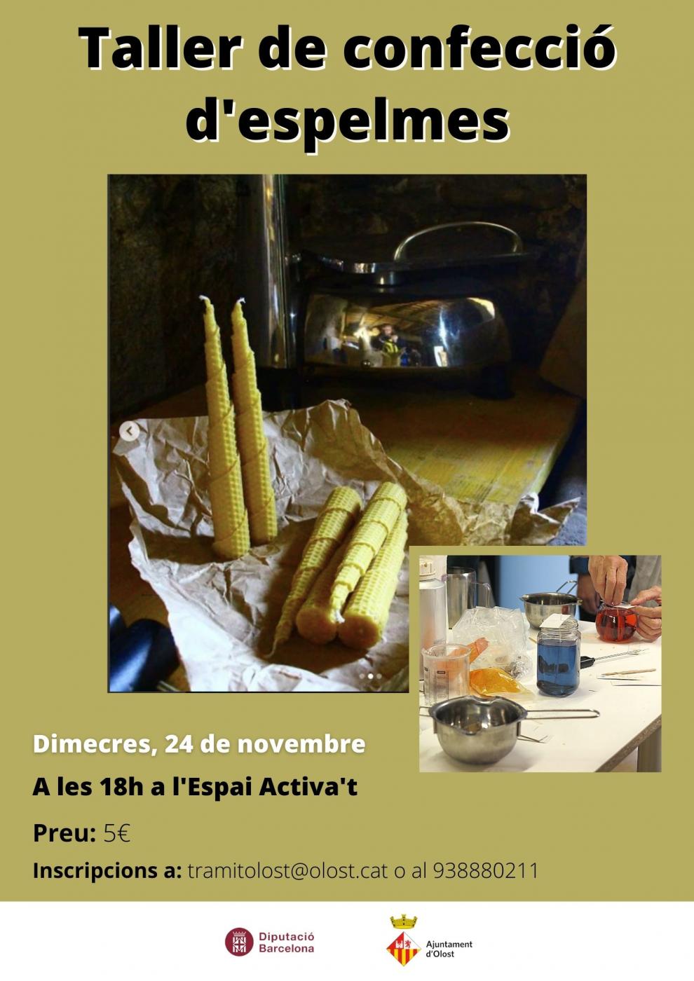 Taller de confecció d'espelmes